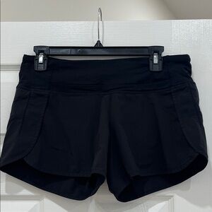 lululemon athletica Black Athletic Shorts